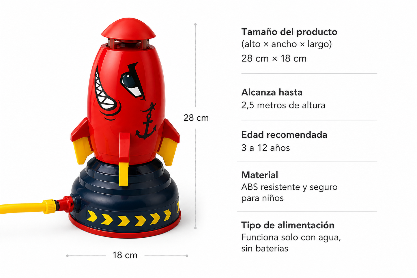 HydroShark Rocket